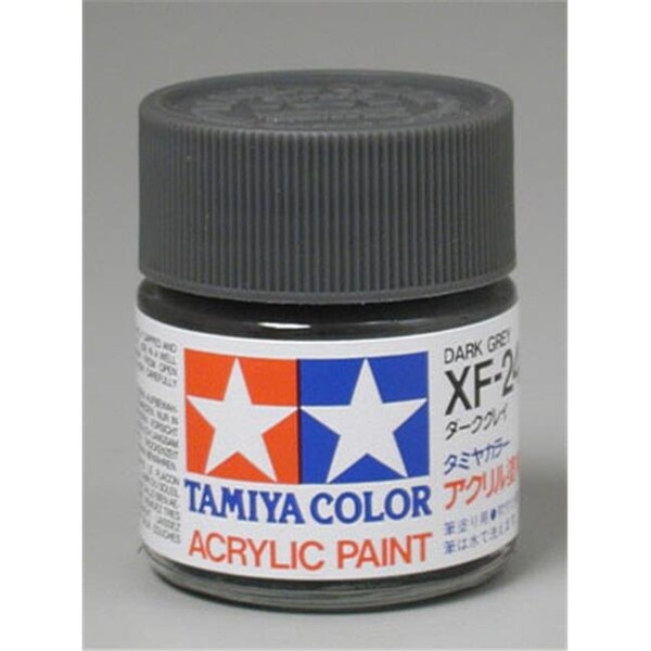 Tamiya Paint Tamiya Paint TAM81324 0.75 oz Tamiya Acrylic Paint - Dark Gray TAM81324 - main